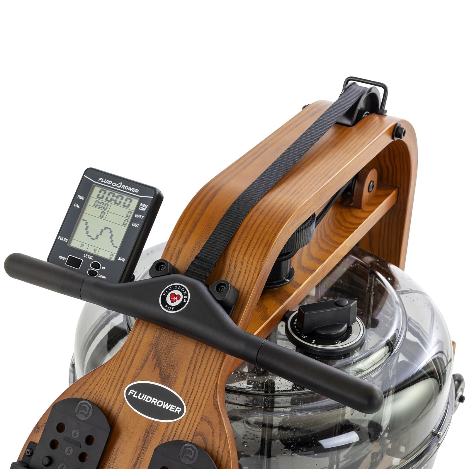 Poignée de fréquence cardiaque Fluid Rower Touch - Poignée de fréquence cardiaque