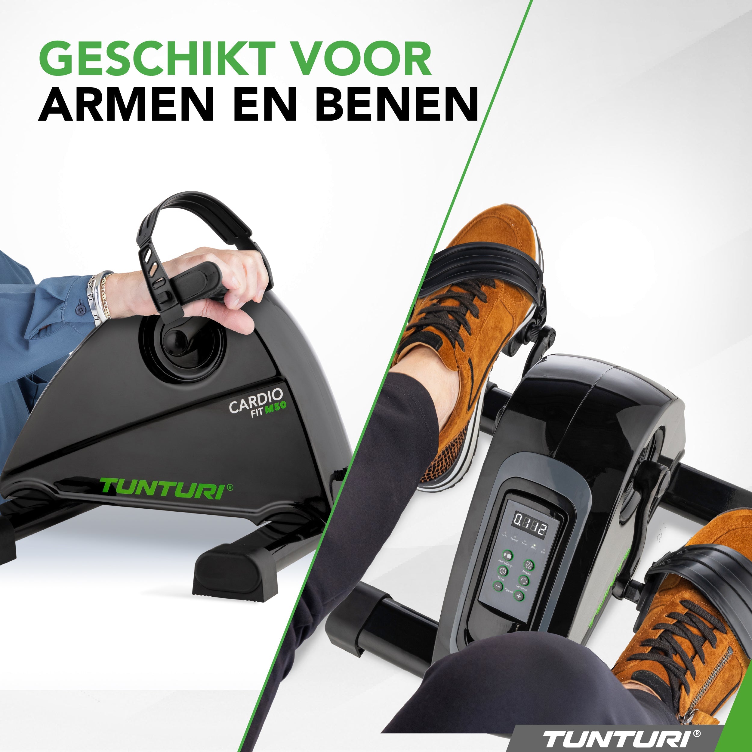Tunturi Cardio Fit M50 Mobiliteitstrainer - Elektrische stoelfiets - Tweedekans
