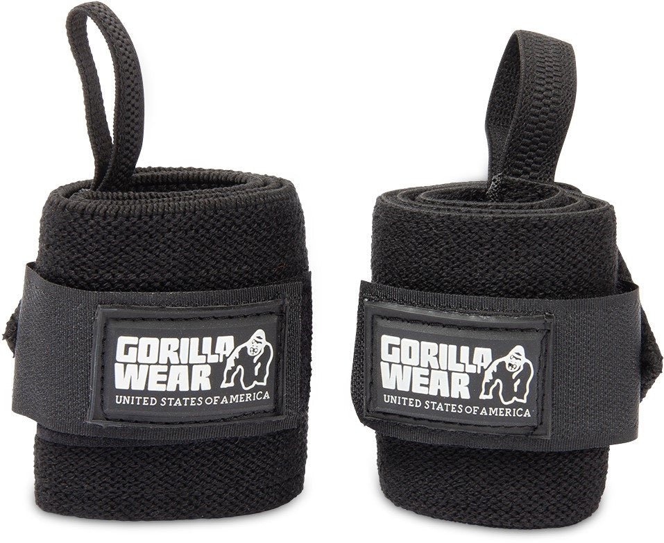Gorilla Wear Wrist Wraps BASIC - Noir
