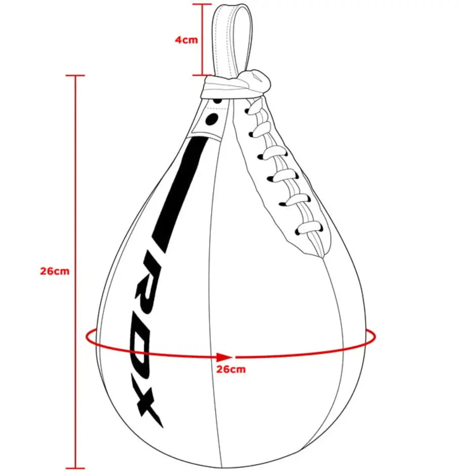 RDX Sports Speedball F6 Kara - Balle de Vitesse - Or