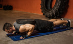 Harbinger Anti-Microbial DuraFoam Fitness Mat - Blauw
