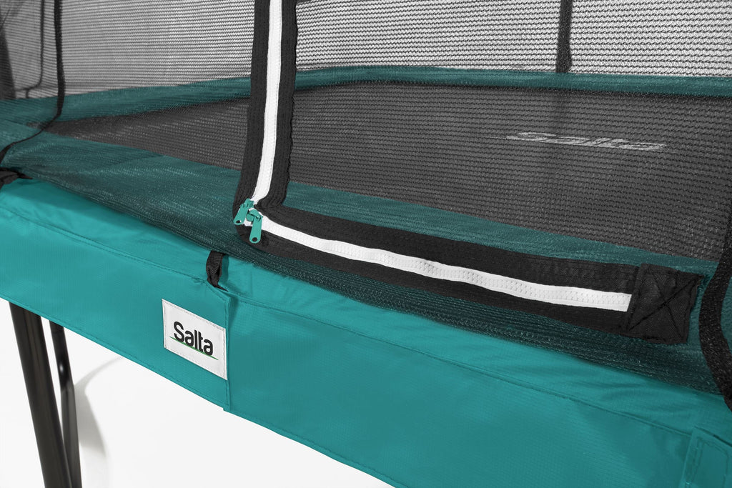 Salta Comfort Edition Trampoline met Veiligheidsnet - 214 x 305 cm - Groen
