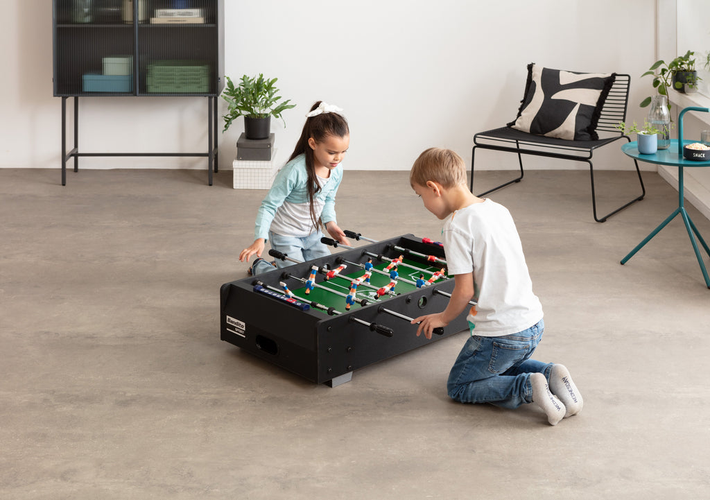 Bandito Mini Baby-Foot avec Barres Télescopiques - Noir