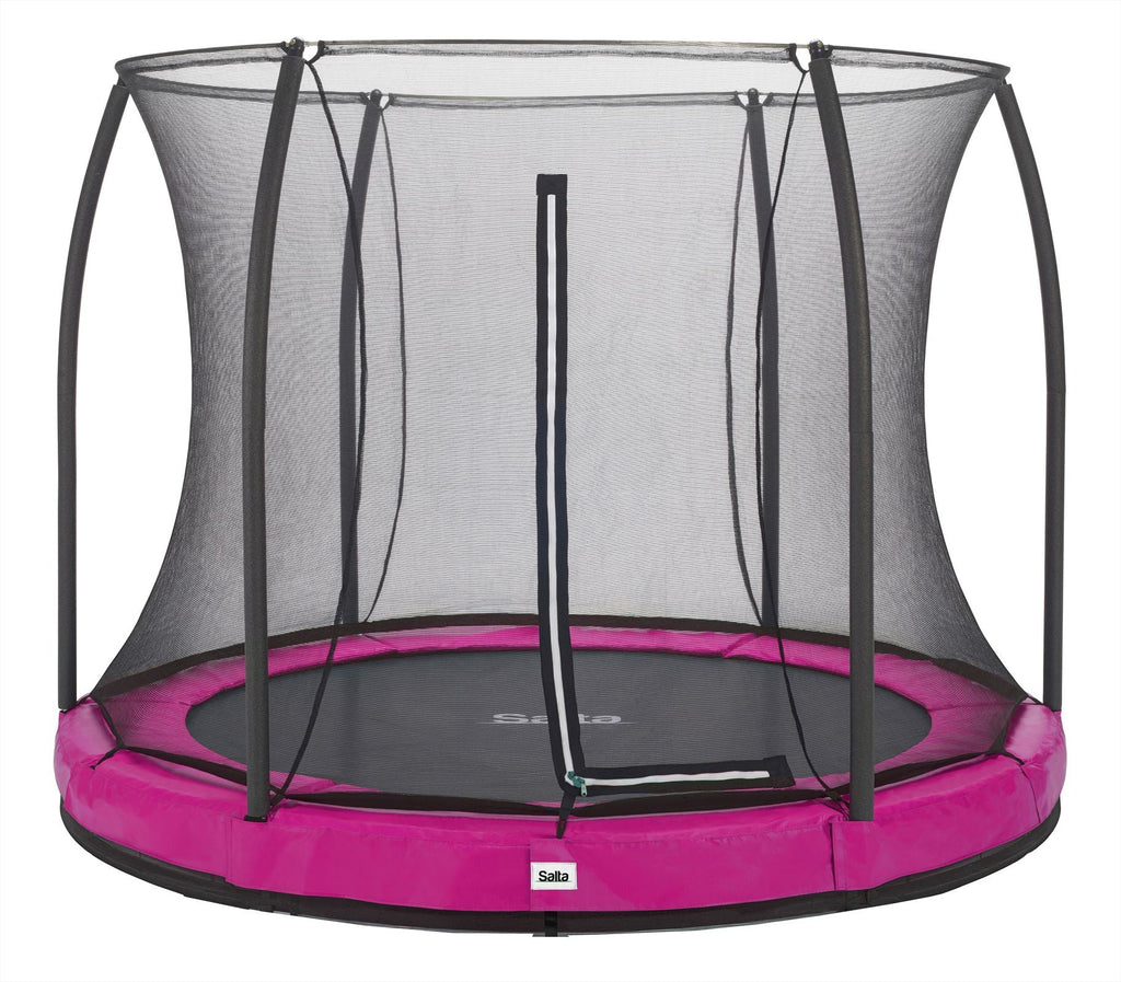 Salta Comfort Edition Ground Trampoline met Veiligheidsnet - 183 cm - Roze