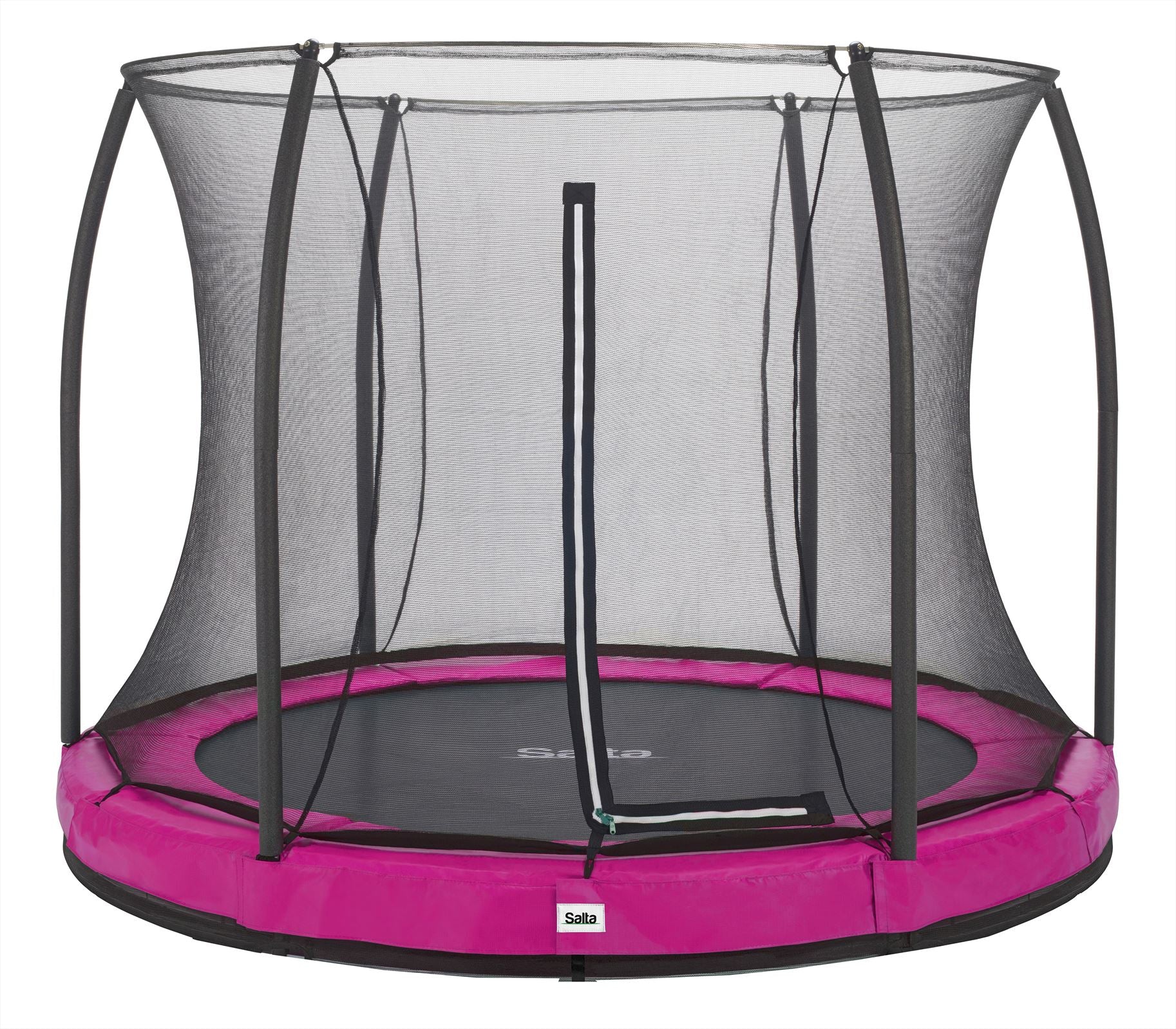 Salta Comfort Edition Ground Trampoline met Veiligheidsnet - 183 cm - Roze
