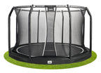 Salta Premium Ground Trampoline met Veiligheidsnet - 251 cm - Zwart