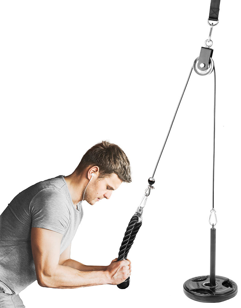 Gymstick Cable Pulley System - incl. corde triceps