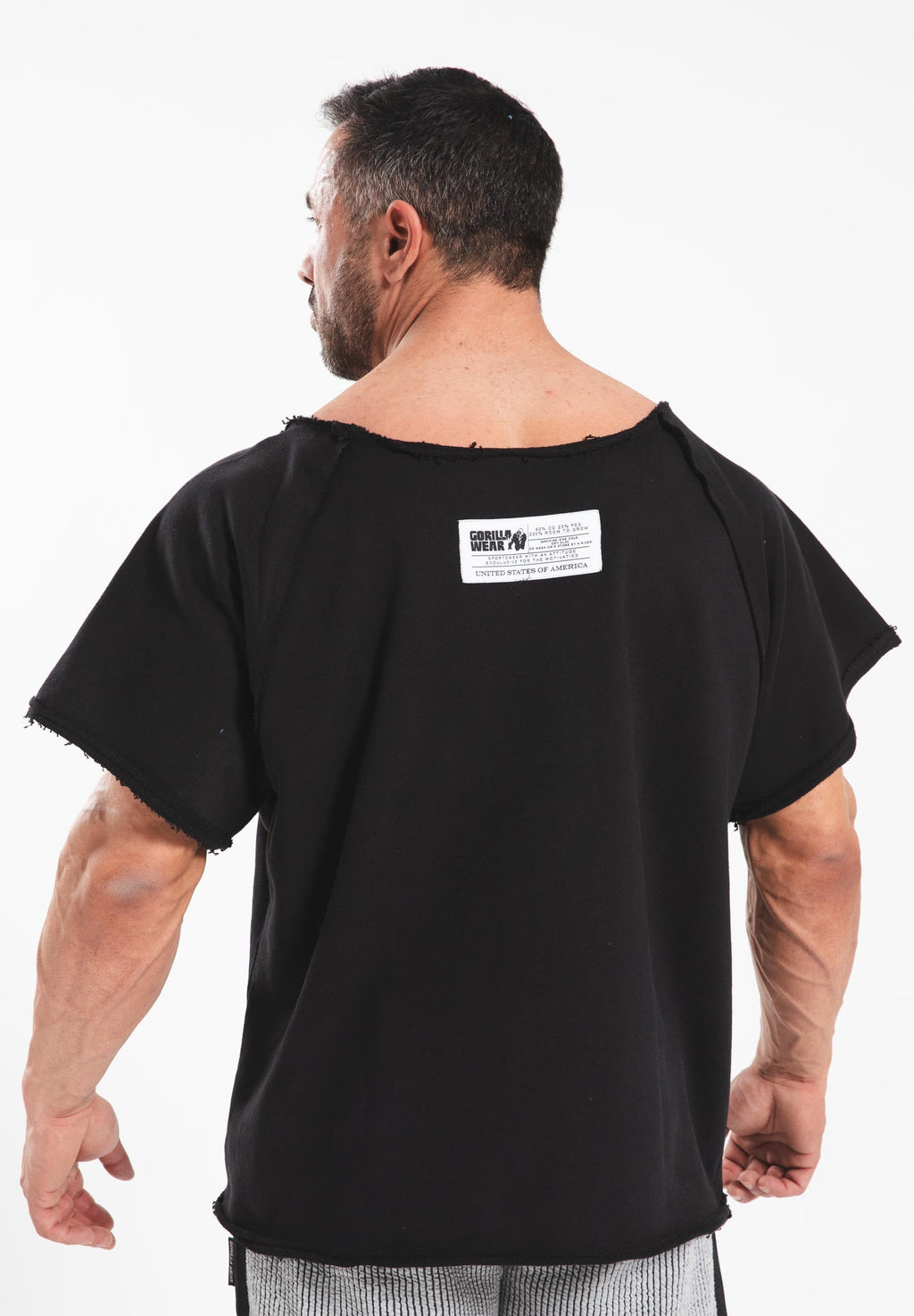 Gorilla Wear Classic Work Out Top - Noir/Or