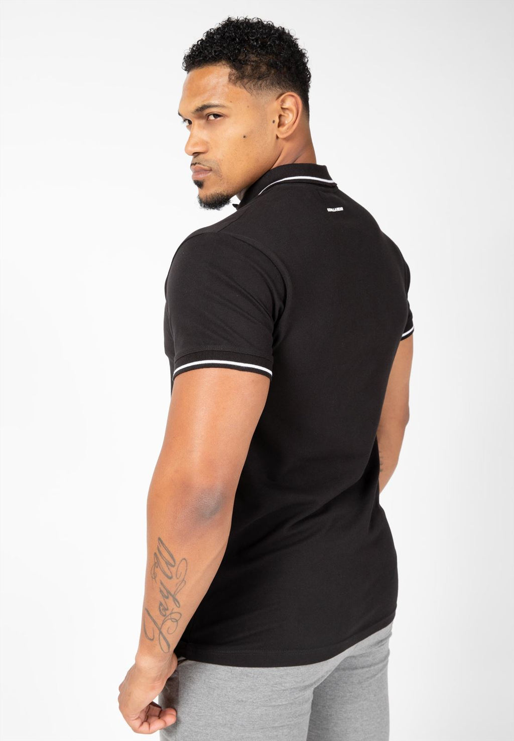 Gorilla Wear Delano Polo - Noir/Blanc