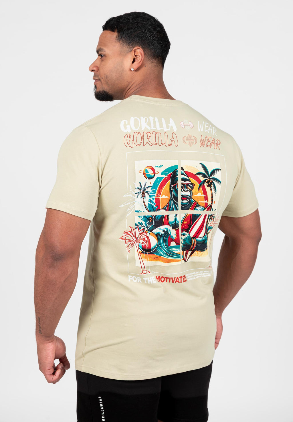 Gorilla Wear T-shirt Santa Cruz - Vert Clair