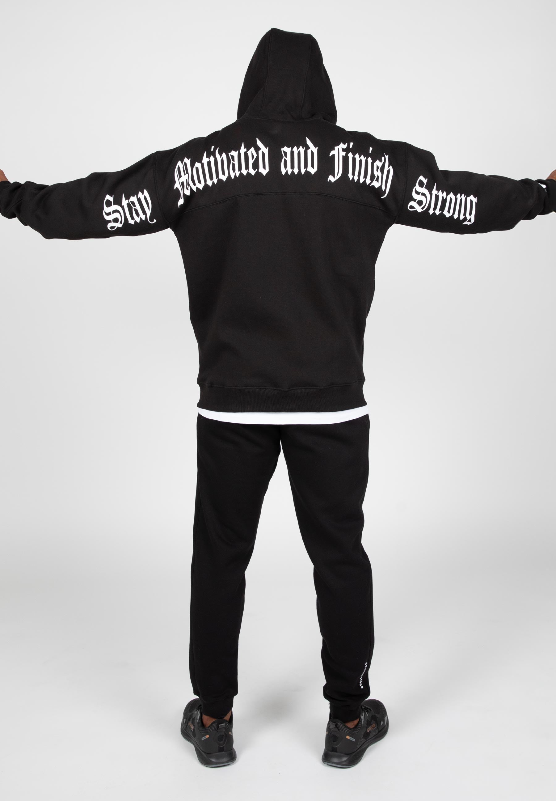 Gorilla Wear Sweat à Capuche Zippé Utah - Noir