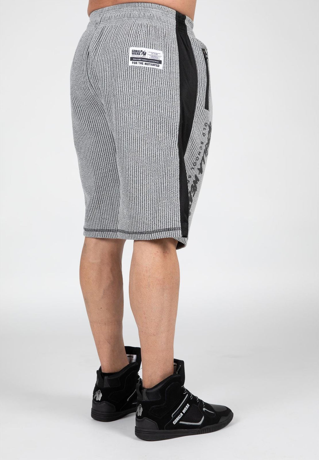 Gorilla Wear Augustine Old School Shorts - Gris