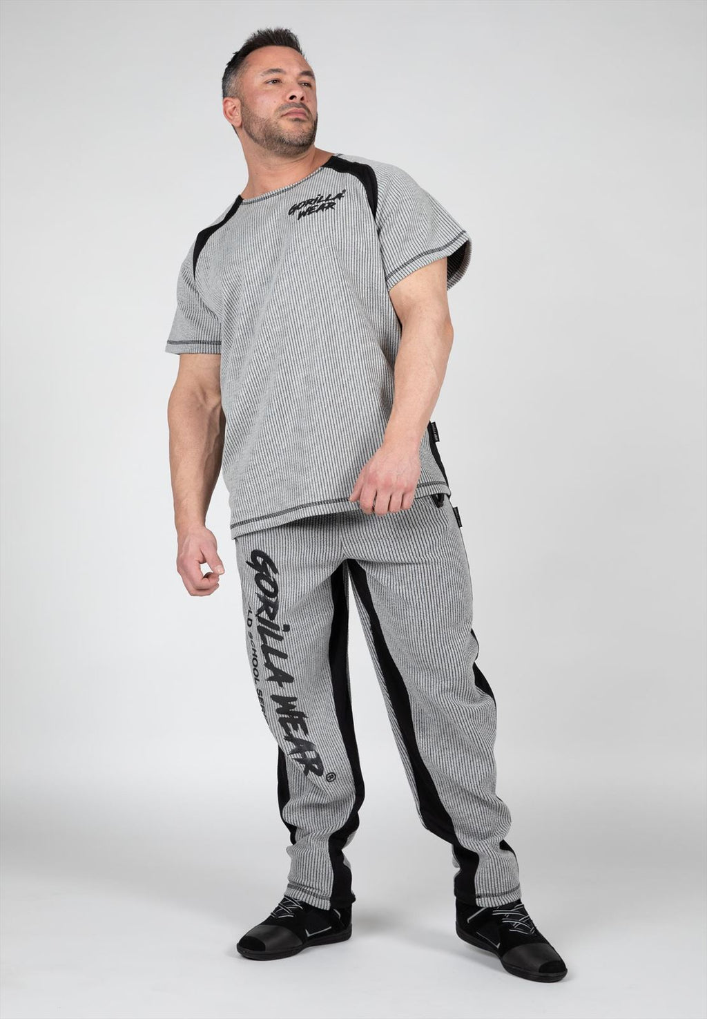 Gorilla Wear Augustine Old School Trainingsbroek - Grijs