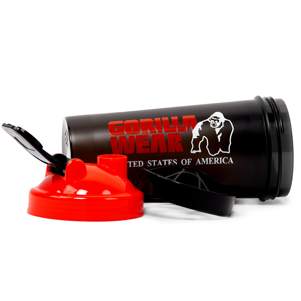 Gorilla Wear Shaker XXL - Noir/Rouge