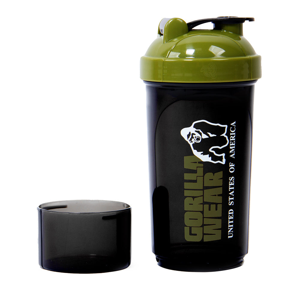 Gorilla Wear Shaker Compact - Noir/Vert militaire