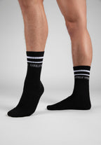 Gorilla Wear Crew Socks 2-Pack - Noir