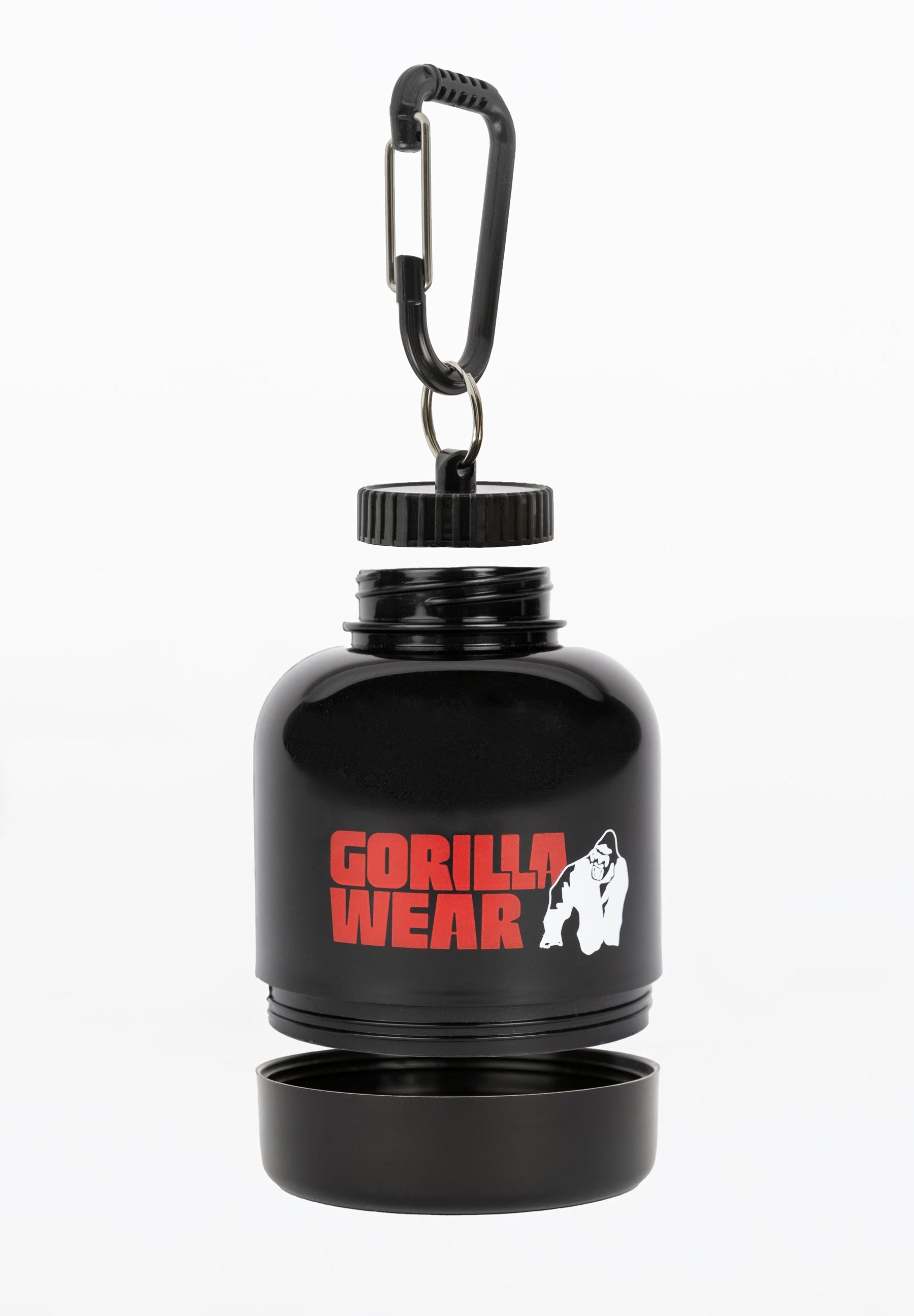 Gorilla Wear Porte-Clés pour les Suppléments - 60 gr - Noir