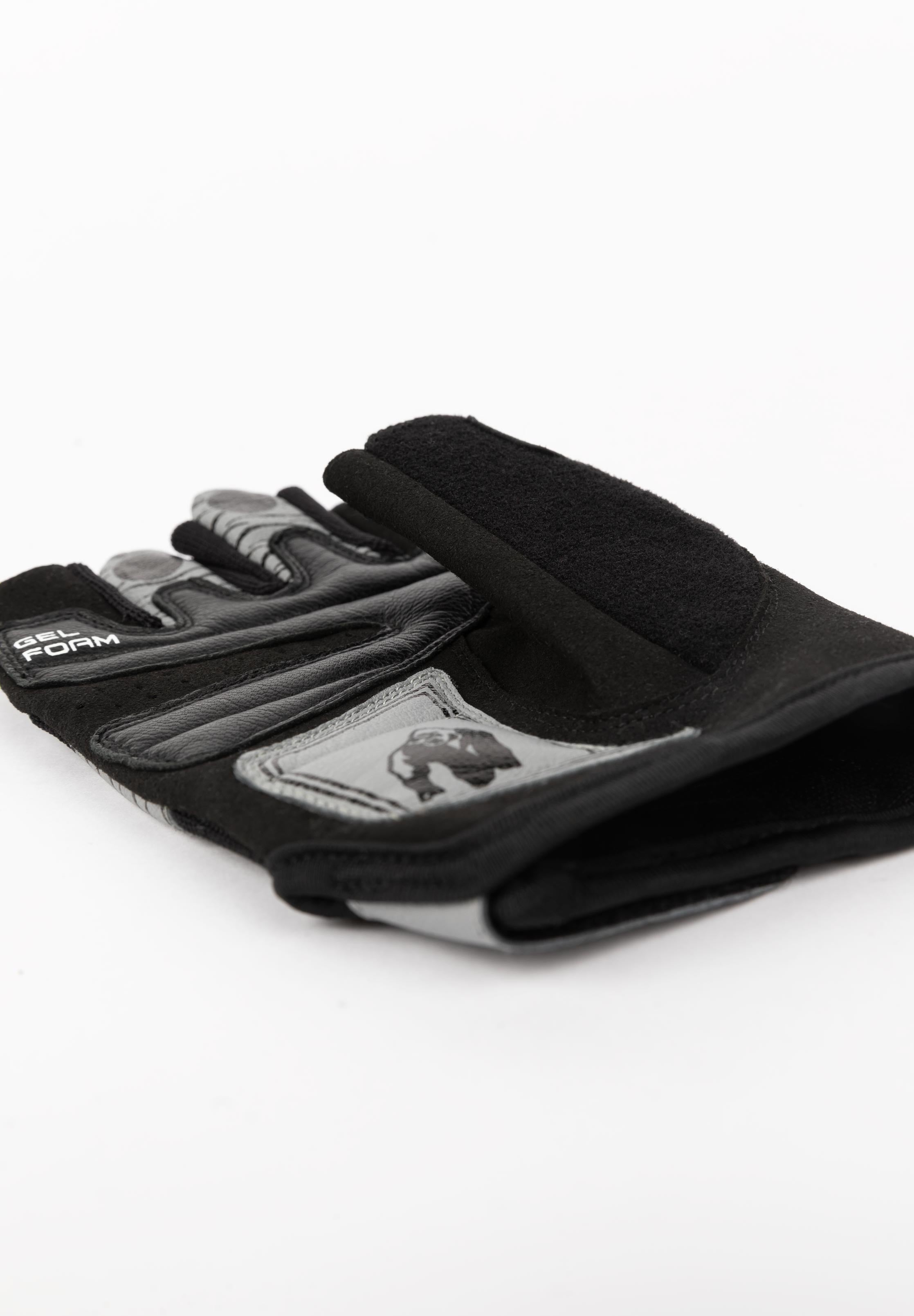 Gorilla Wear Gants de Fitness Femme 2.0 - Noir/Gris
