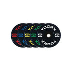 Toorx Fitness Bumper Plate - Plaque de poids olympique - 20 kg