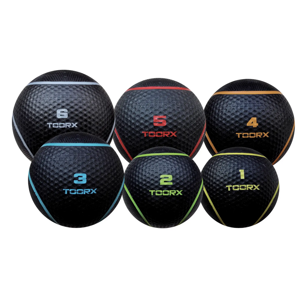 Toorx Fitness Medicine Ball - Noir/Gris - 6 kg