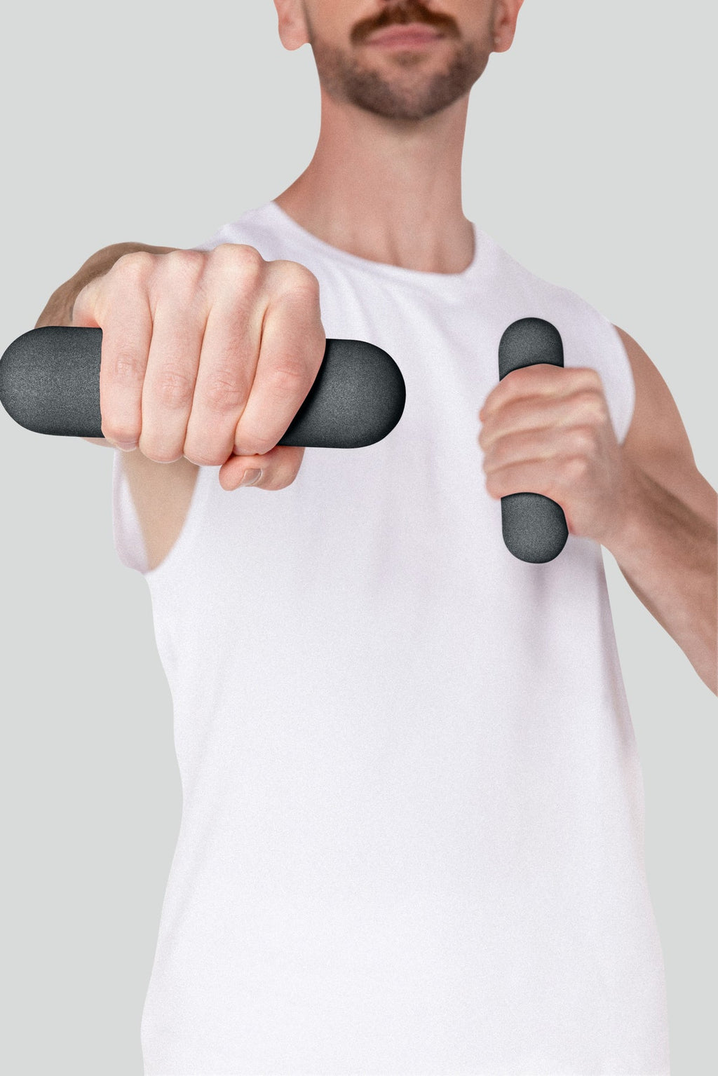 Bala Bars Dumbbells - 2 x 1 kg - Charcoal/Grijs