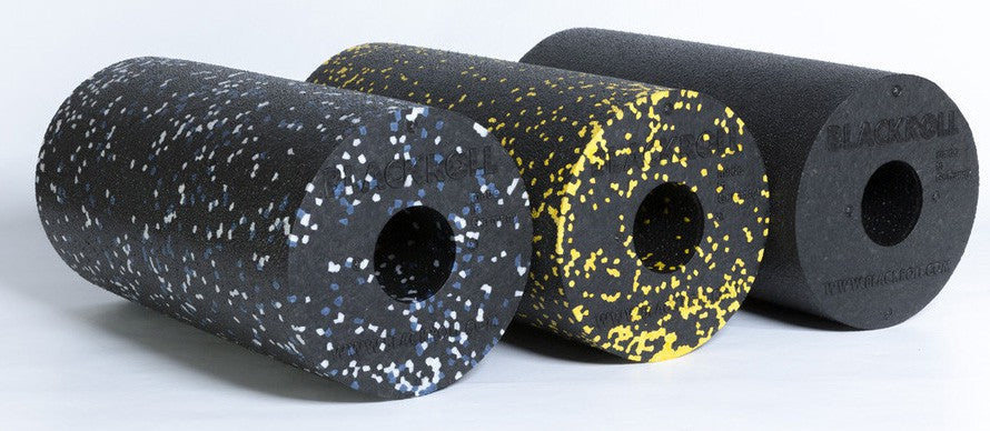 Blackroll Standard Foam Roller - 30 cm - Zwart/Wit/Blauw
