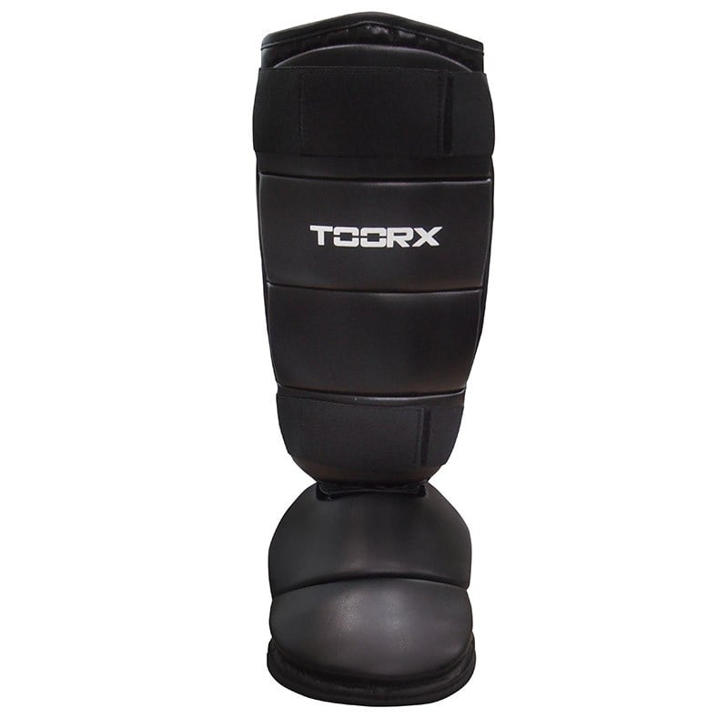 Toorx Fitness Protège-tibias PU - avec Protège-pieds - L/XL