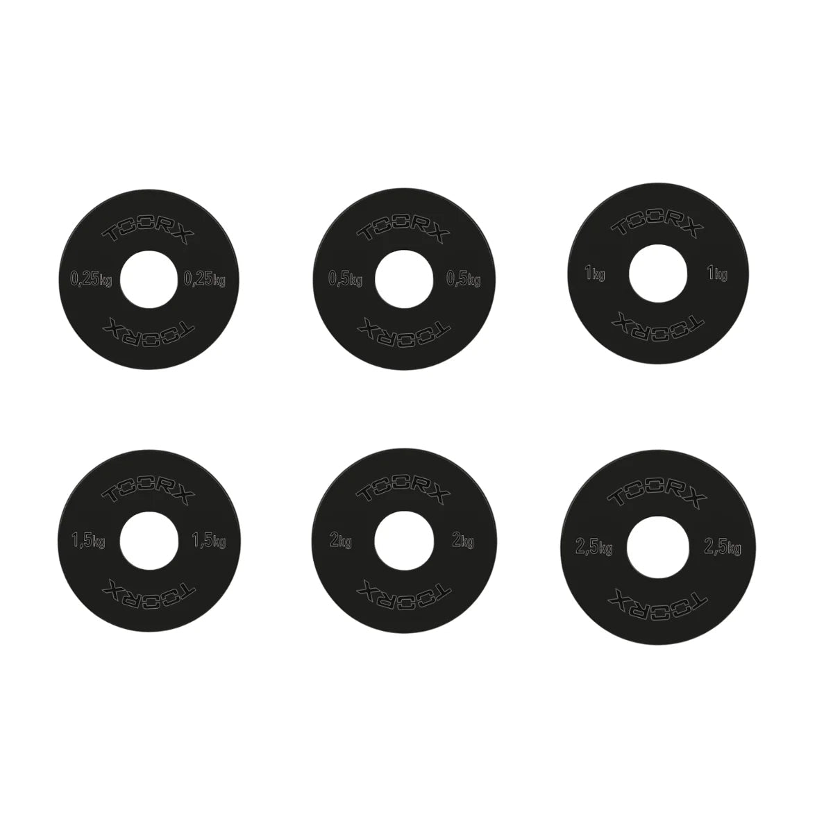 Toorx Fitness Plaques d'haltère Micro - 50 mm - 2 kg
