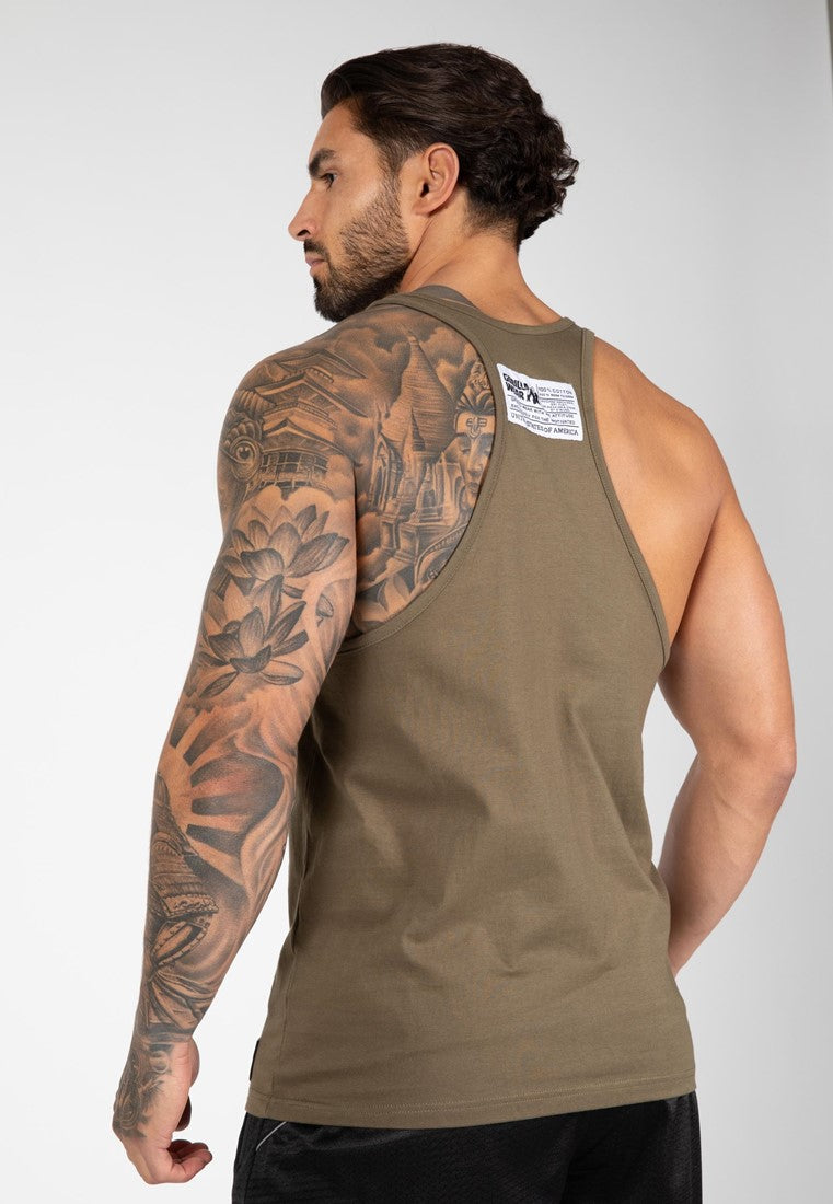 Gorilla Wear Classic Tank Top - Vert militaire