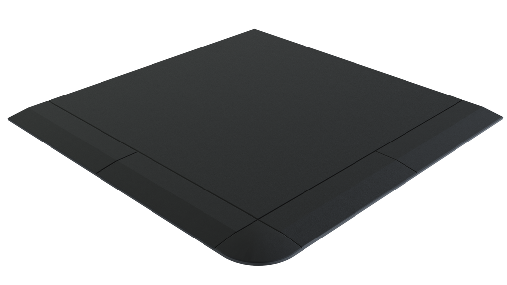 Flow Fitness Dalle en caoutchouc - 100 x 100 x 2 cm - Tweedekans