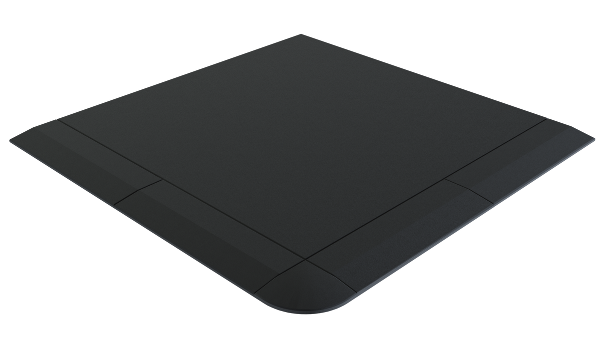 Flow Fitness Dalle en caoutchouc - 100 x 100 x 2 cm - Tweedekans