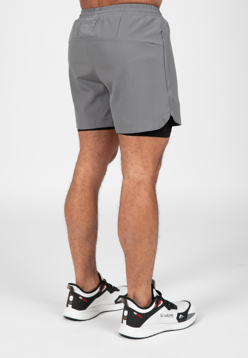 Gorilla Wear Cortez 2-in-1 Shorts - Antraciet