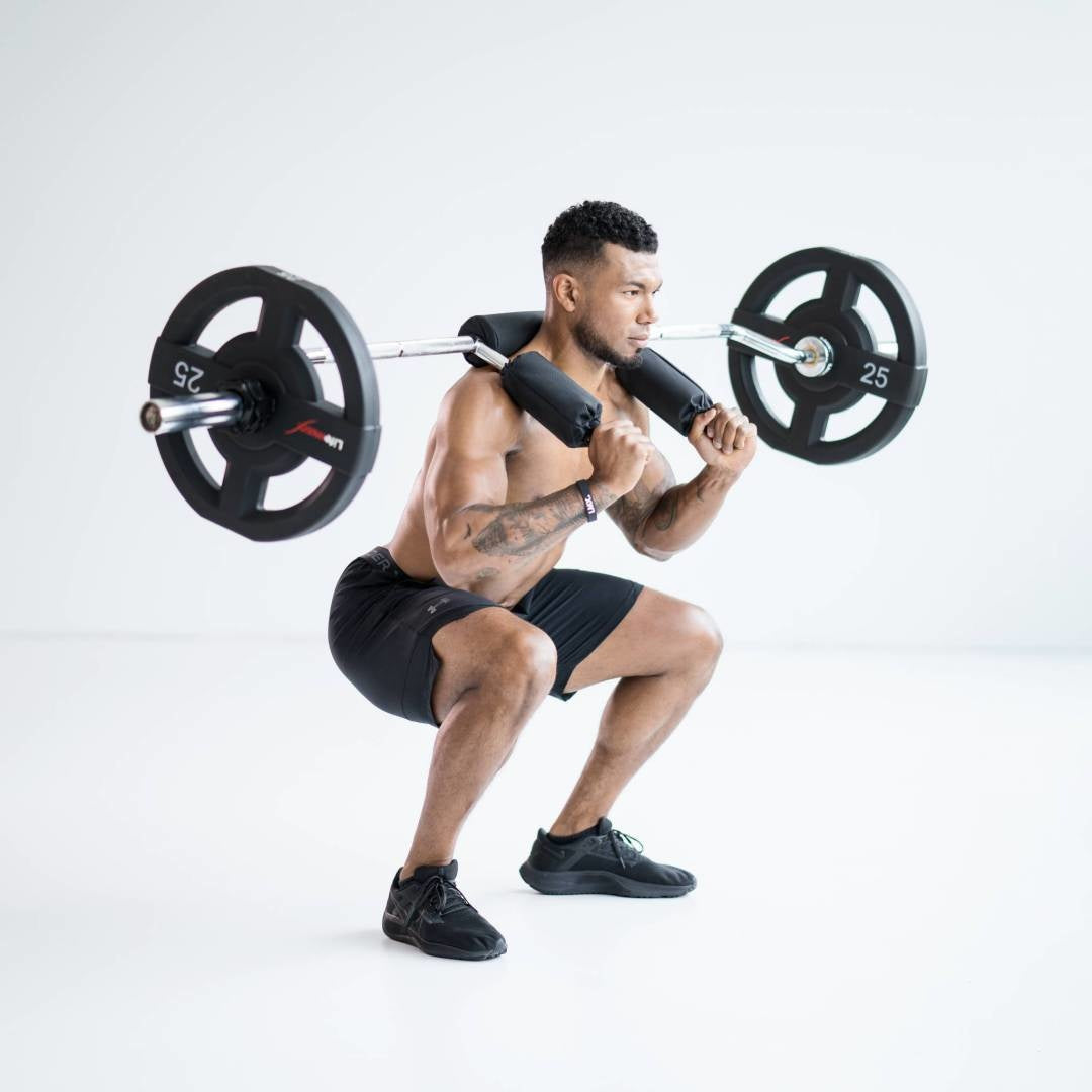 Lifemaxx LMX Olympic Safety Squat Bar - Tweedekans