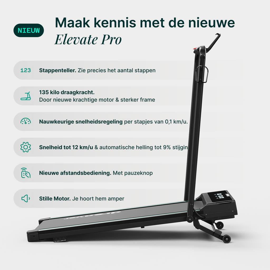Dreaver Elevate Pro Tapis de Course - Pliable - Pour la Maison
