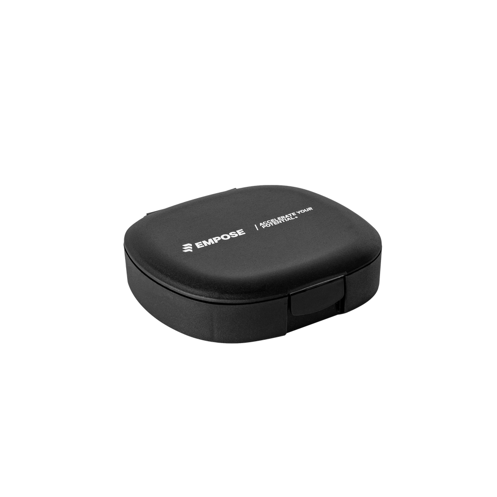 Empose Nutrition Pillbox - Boîte à pilules pour suppléments - Noir