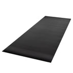 Tapis de protection antidérapant Flow Fitness - 229 x 91 cm - Noir - Tweedekans