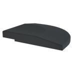 Flow Fitness Profil d'angle dalle en caoutchouc - 20 x 20 x 2 cm - Tweedekans