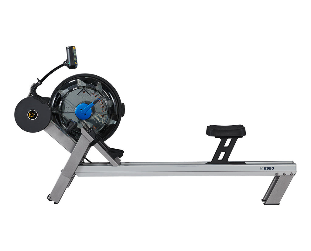 Fluid Rower Evolution E550 Entraîneur de Rameur - Argent