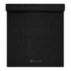 Gaiam Tapis de Yoga - Noir - 4 mm