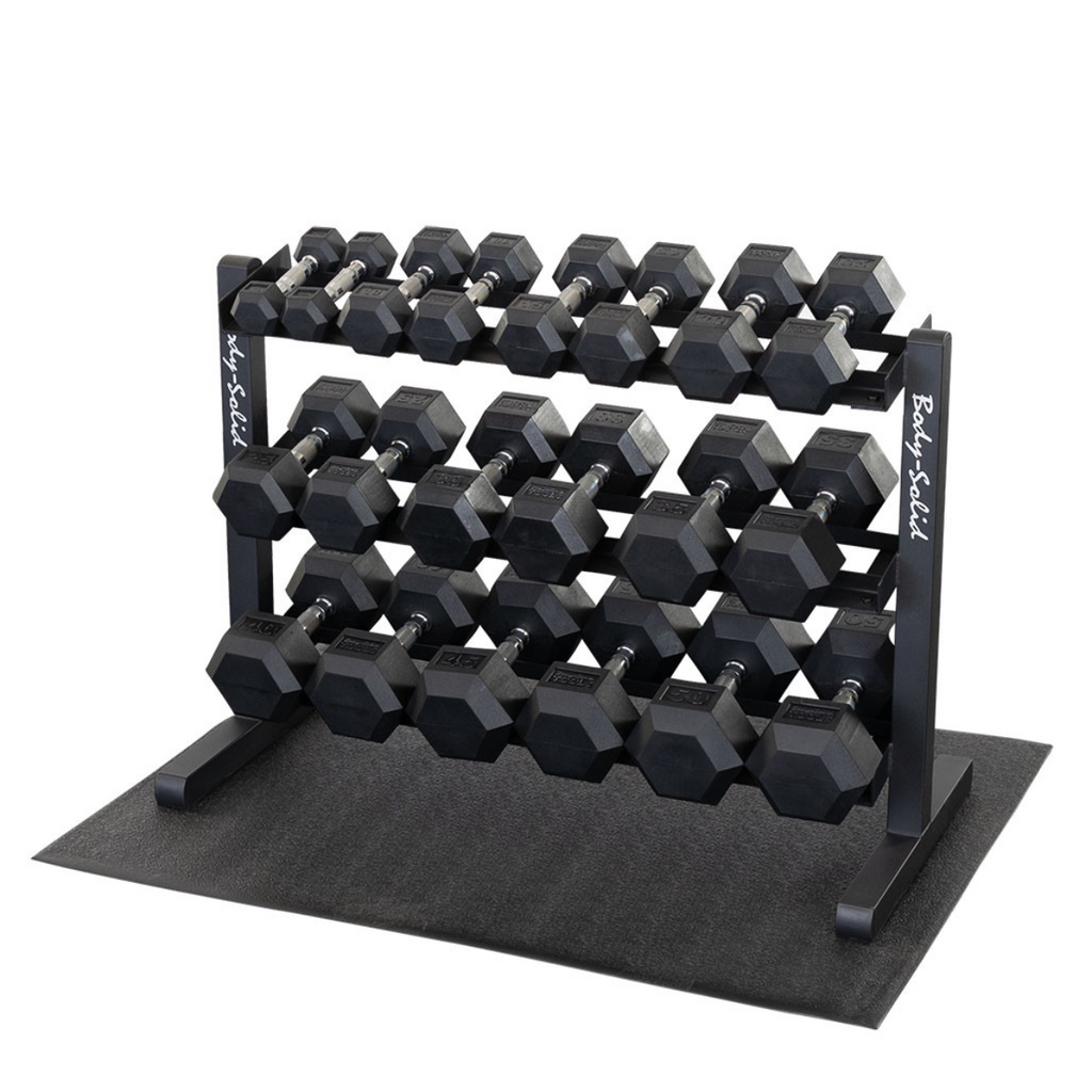 Body-Solid GDR363B Support à Haltères 3 Niveaux