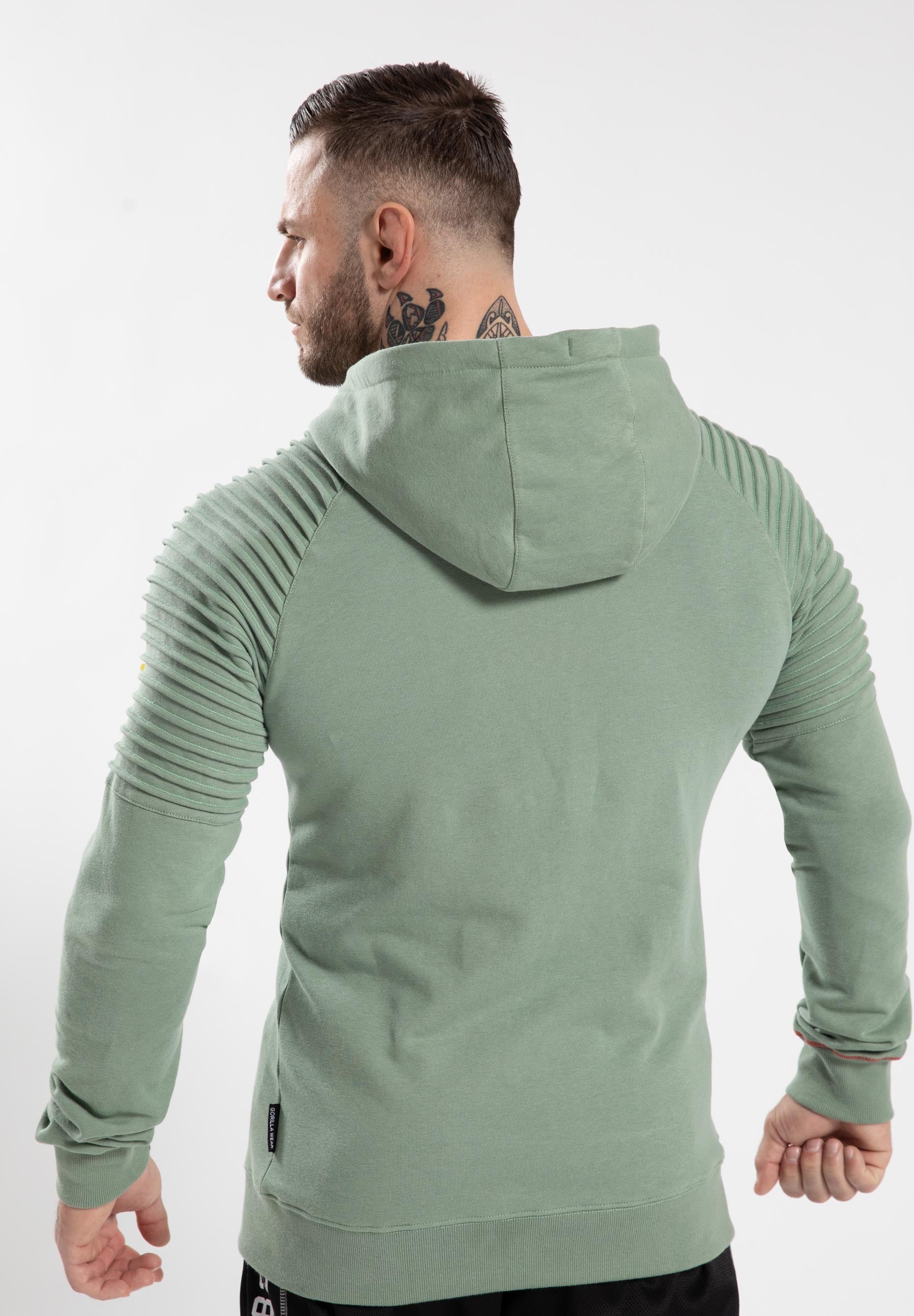 Gorilla Wear Georgia Zipped Hoodie - Groen