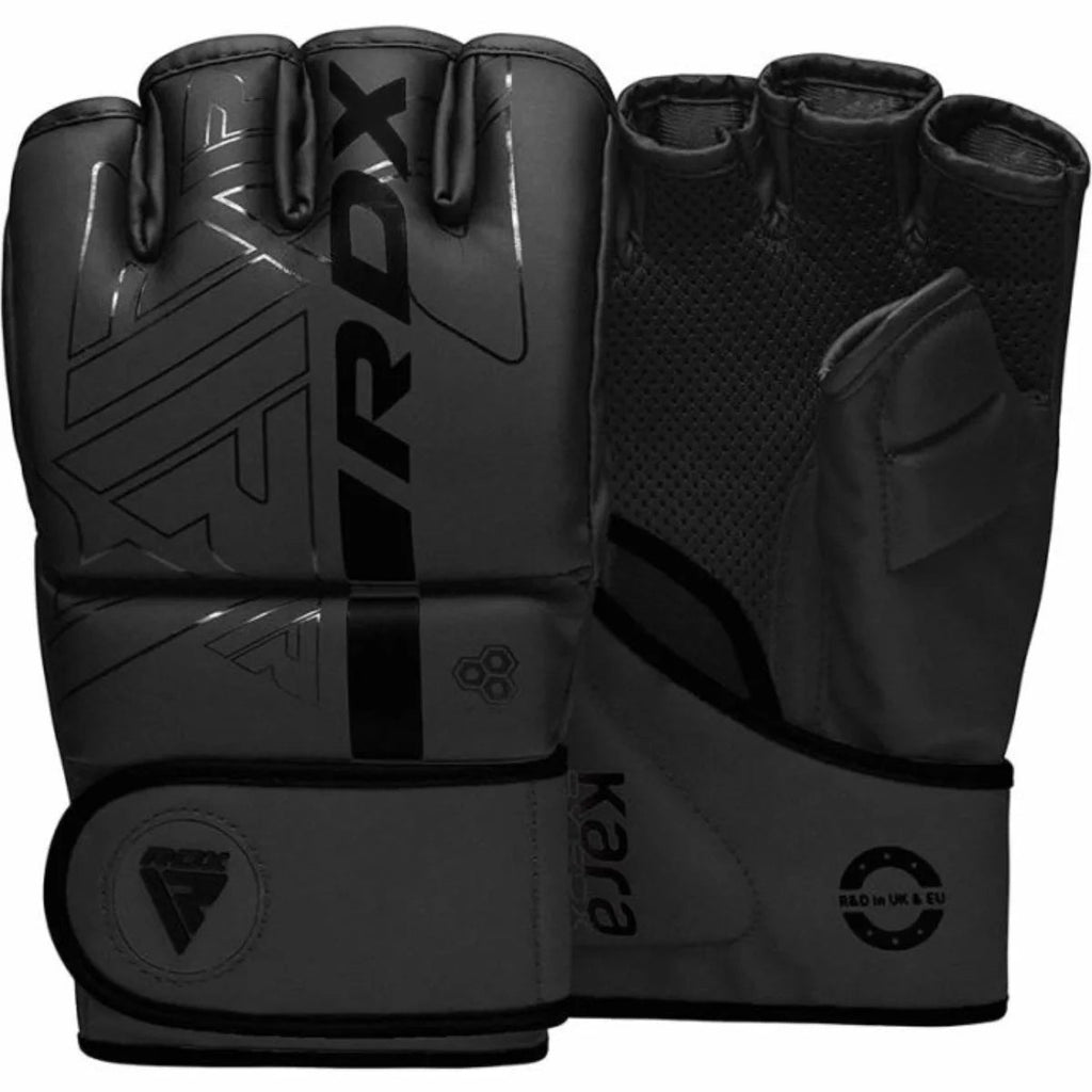 RDX Sports F6 Kara MMA Gants de Grappling - Noir