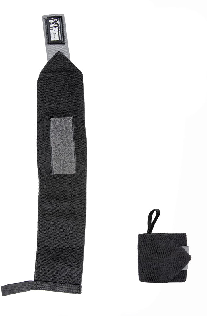 Gorilla Wear Wrist Wraps BASIC - Noir/Gris