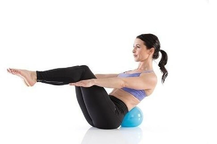 Gymstick Active Pilates Ball - 20cm - Avec vidéos de formation en ligne