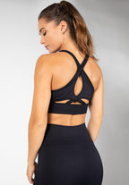 Gorilla Wear Hilton Soutien-gorge de sport sans couture - Noir