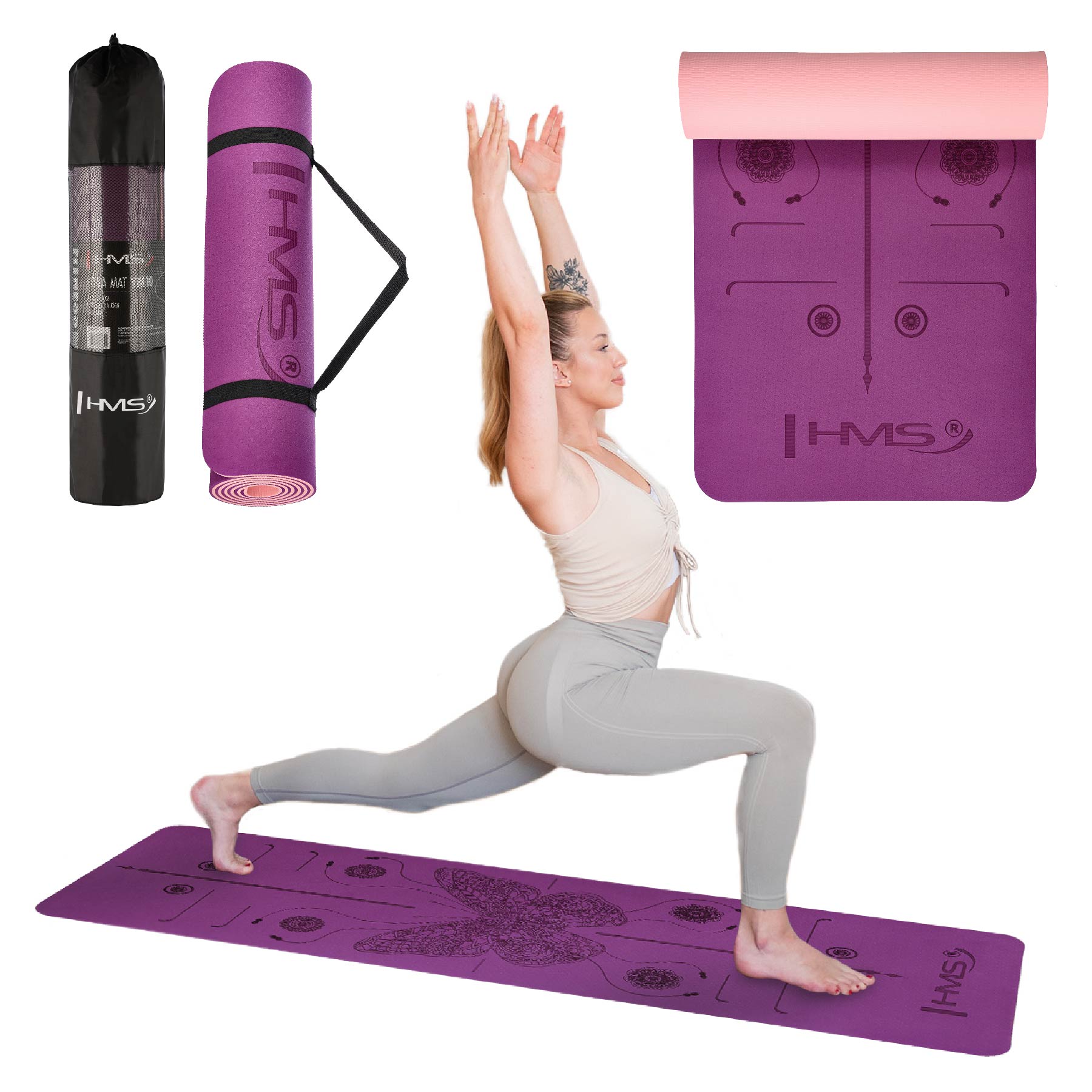 HMS Yoga Mat - Violet