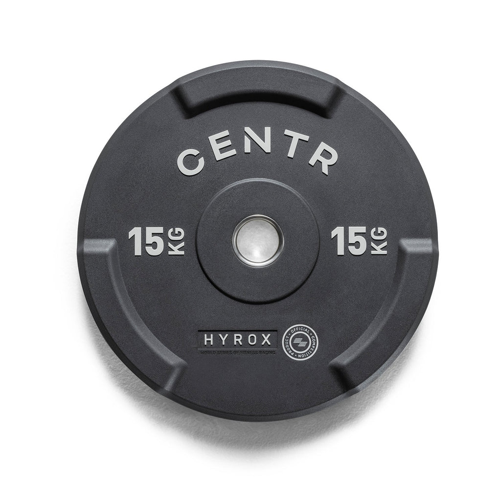 Centr x HYROX Interlocking Bumper Plate - Plaque de Pare-Chocs - 15 kg