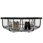 VirtuFit Jupe de Trampoline avec Compartiment de Rangement - Filet de Sécurité - 183 cm - Tweedekans