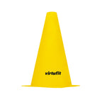 Ensemble de pions VirtuFit - 23 cm - 12 pièces - Jaune - Tweedekans