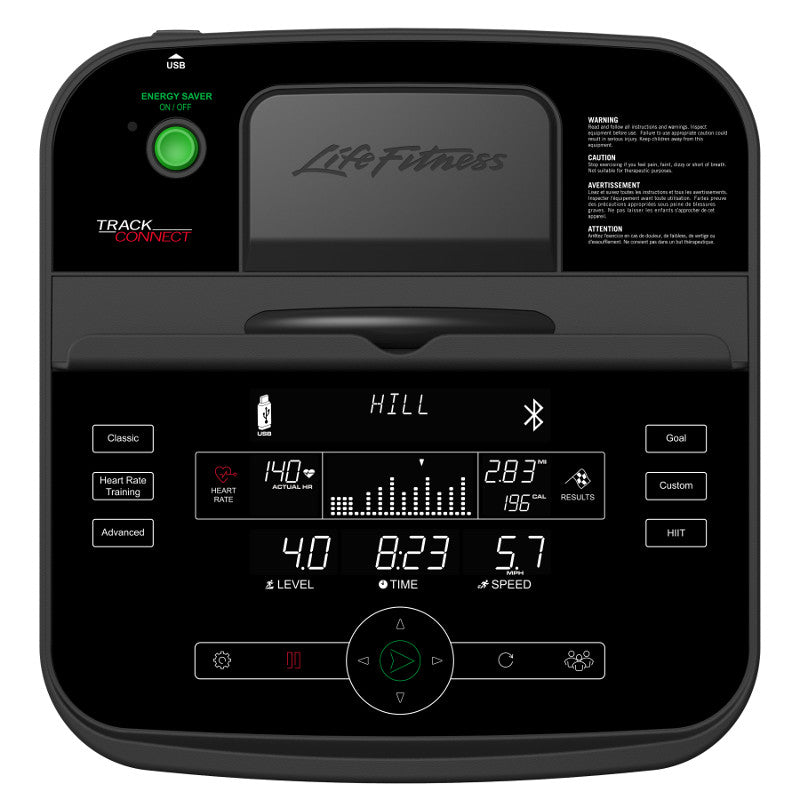 Life Fitness E3 Track Connect Vélo Elliptique